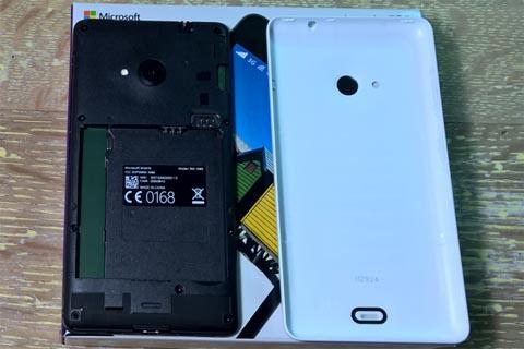 распаковка lumia 535