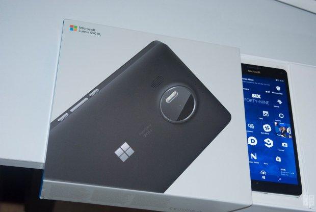коробка lumia 950 xl